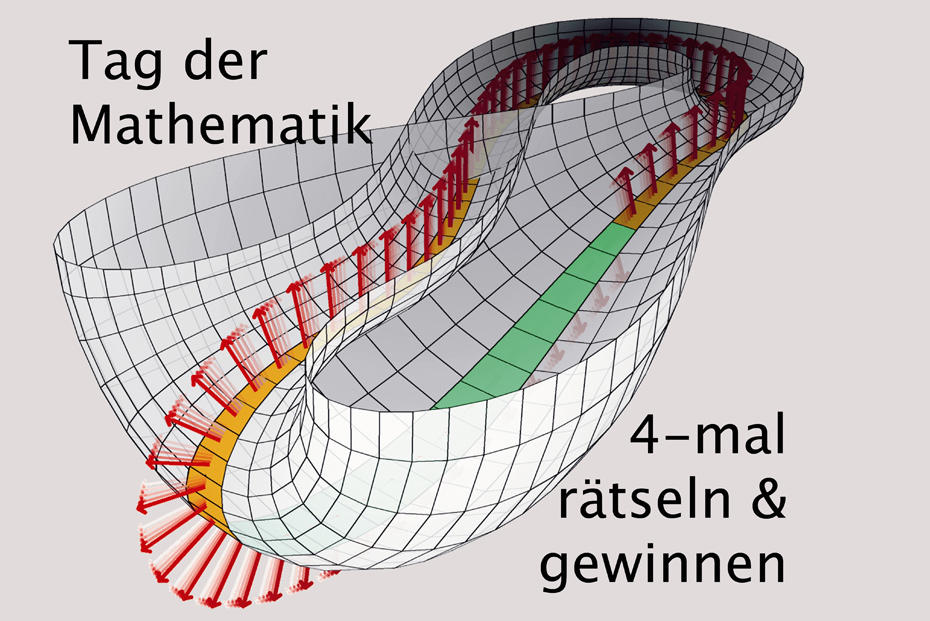 Warmlaufen für den Tag der Mathematik am 5. Mai: Jeden Mittwoch im April in campus.leben.