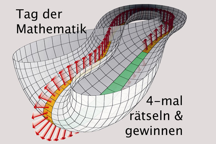 Warmlaufen für den Tag der Mathematik am 5. Mai: Jeden Mittwoch im April in campus.leben.