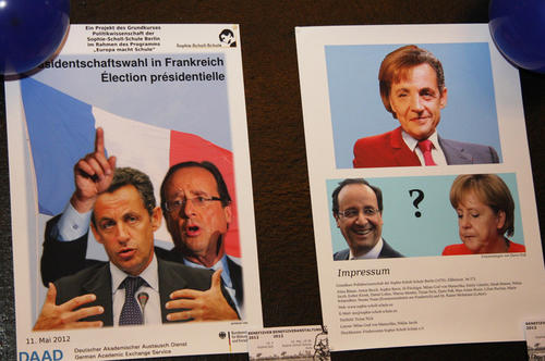 Erstmalig wurde von einer Klasse als Projekt eine Zeitung gestaltet. Das Thema war die Präsidentschaftswahl in Frankreich