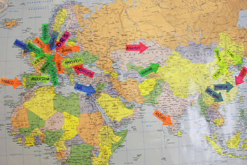 25 Teilnehmerinnen und Teilnehmer aus 14 Ländern nahmen an den Orientation Weeks der Dahlem Research School teil.