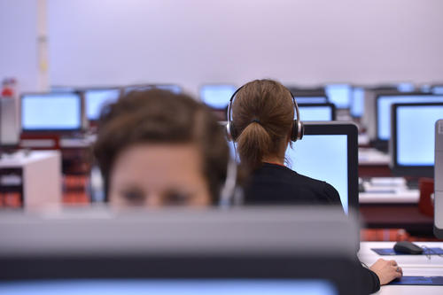 Das E-Examination-Center der Freien Universität bietet Platz für rund 150 Prüflinge.