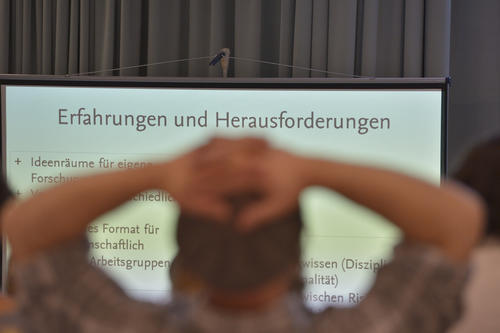 Was ist bei der Umsetzung des Konzepts "Forschungsorientierte Lehre" zu beachten? Der Workshop bot die Gelegenheit zu Anregungen und Diskussionen.