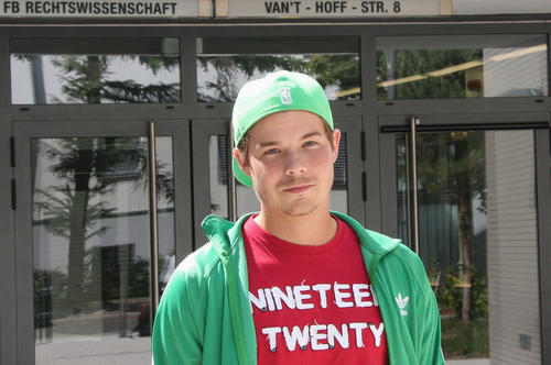 Sportler und Student: Pilt Arnold studiert seit 2008 Rechtswissenschaft an der Freien Universität.