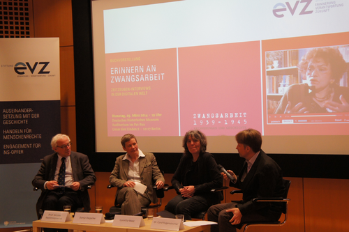 Wie Zeitzeugen-Interviews in der historischen Bildungsarbeit genutzt werden können, war eine der Fragen bei der Diskussion im Deutschen Historischen Museum.