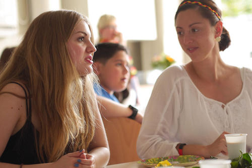 Die Mentorinnen Rosalie Wortmann und Stefanie Merkin haben ihre Mentees ein Schuljahr lang begleitet.