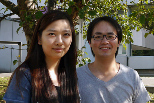 Leben und lernen in Berlin: Xiaoyi Zou aus Shanghai schreibt ihre Doktorarbeit in Germanistik, Yidian Chen aus Peking promoviert im Fach Publizistik und Kommunikationswissenschaft.