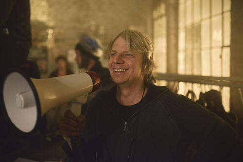 Andreas Dresen am Filmset von "Als wir träumten". Der Film läuft im Wettbewerb der Berlinale 2015.