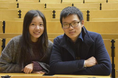 Lian Xiaoxiao und He Teng studieren zwei Semester in Berlin. Sie nehmen an einem Austauschprogramm des Zentrums für Deutschlandstudien an der Peking Universität mit der Freien Universität und der HU Berlin teil.