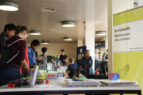 Insgesamt 1000 Besucher zählte die Freie Universität an diesem 21. Tag der Mathematik in Dahlem.
