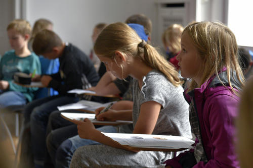 Auch wenn die Schüler schon viel über die Römer wussten, hatten sie noch viele Fragen,...