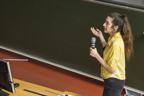 Eleni Mavrthalassiti forscht am Max-Planck-Institut für molekulare Pflanzenphysiologie (MPIMP).