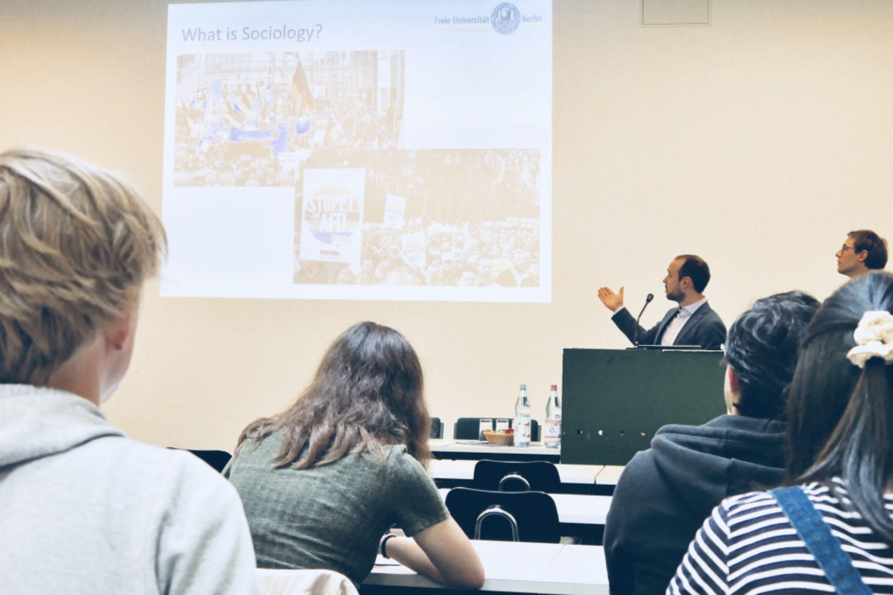 Die Messe bot Gelegenheit, sich über alle Masterstudiengänge an der Freien Universität zu informieren.
