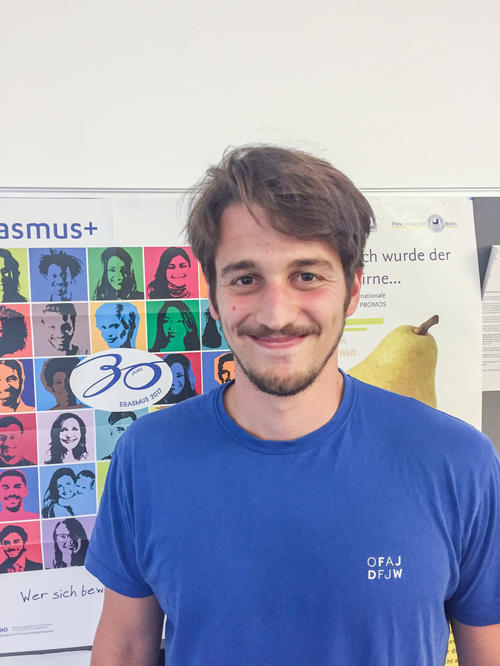 Phaedonas Anastasopoulos hat über Erasmus+ ein Jahr an der Universität in Athen verbracht.