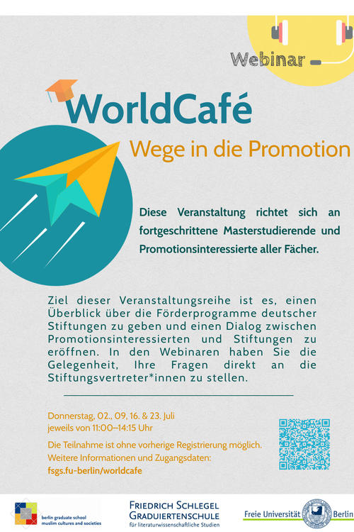 Welche Stiftungen stellen sich wann vor?
