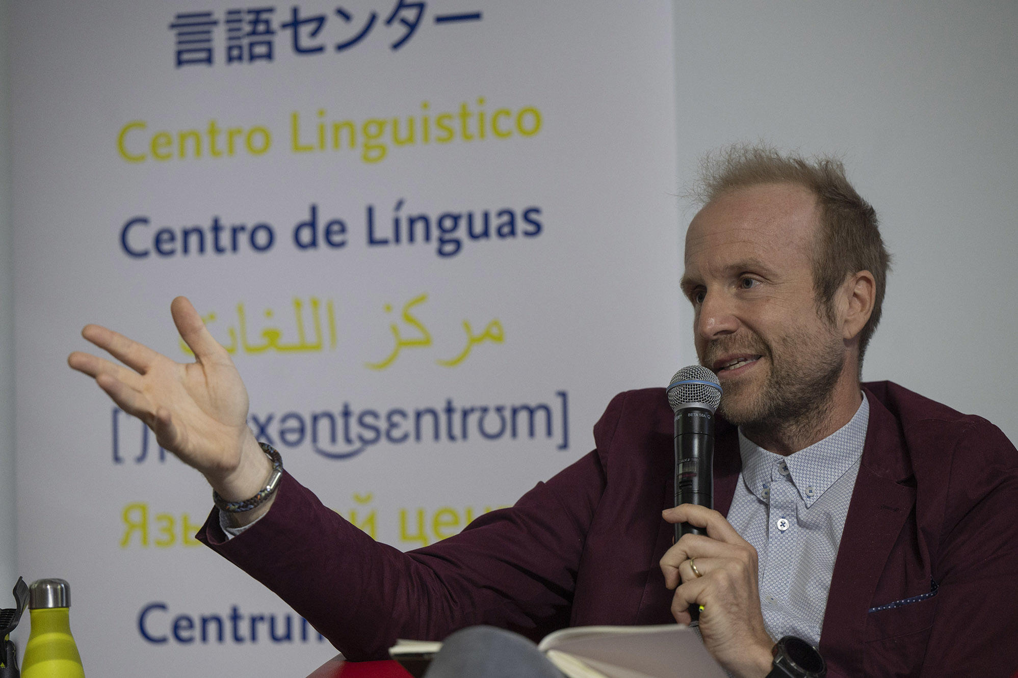 Die Einführung zur Diskussion gab Prof. Dr. Thomas Strasser, Professor for Foreign Language Didactics and Technology-supported Teaching and Learning, Pädagogische Hochschule Wien.
