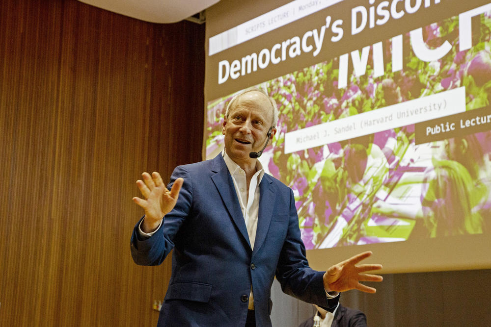Popstar seiner Branche: der Philosoph und Harvard-Professor Michael J. Sandel