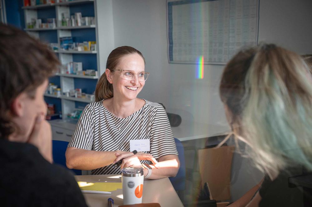 Valerie Nock ist Absolventin des zweiten PharMetrX-Jahrgangs: „Mir ist der Wechsel von der Universität in die Industrie leichtgefallen, weil ich hier genau das machen kann, was ich bei PharMetrX gelernt habe.“