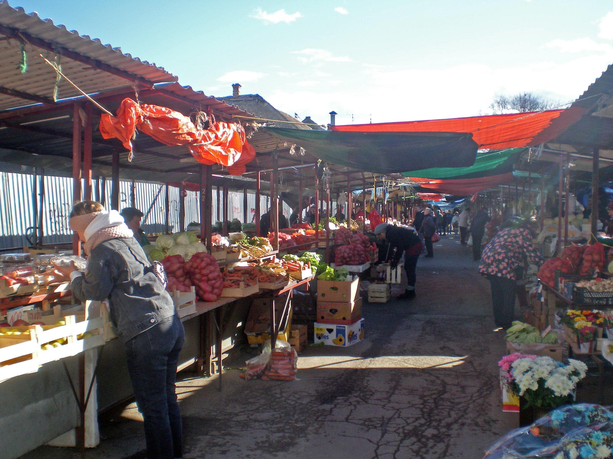 Bauernmarkt in Sombor