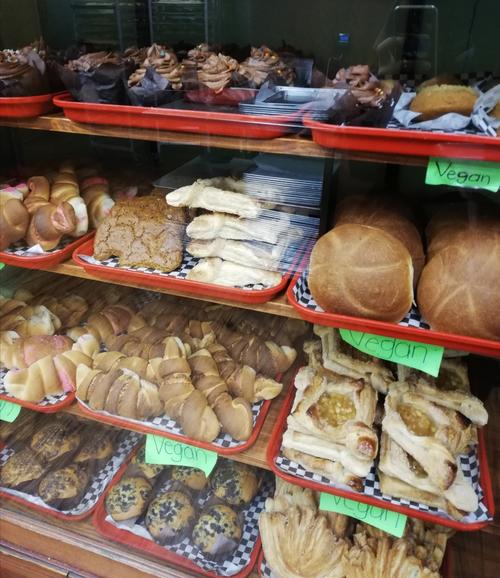 Eine mexikanische Bäckerei mit veganem Angebot. In Nashville ist veganes Essen nicht so leicht zu finden. 