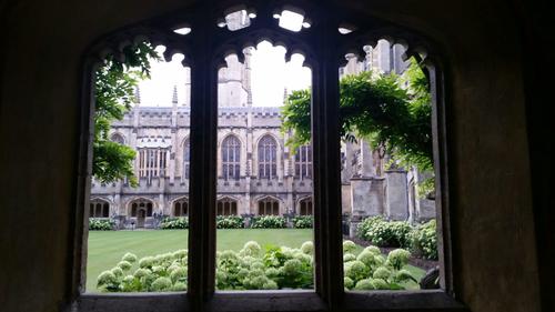 Magdalen College: Für Helena Winterhager „das schönste aller Colleges in Oxford“ – hier der Blick in den Cloister Quadrangle, einen idyllischen, jahrhundertealten Innenhof.