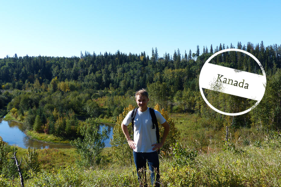 Umweltschutz statt Seminararbeit: In Kanada ist das möglich. Der Geografie-Student Robert Brundage hat beim „Fencing the Forest“-Projekt mitgearbeitet.