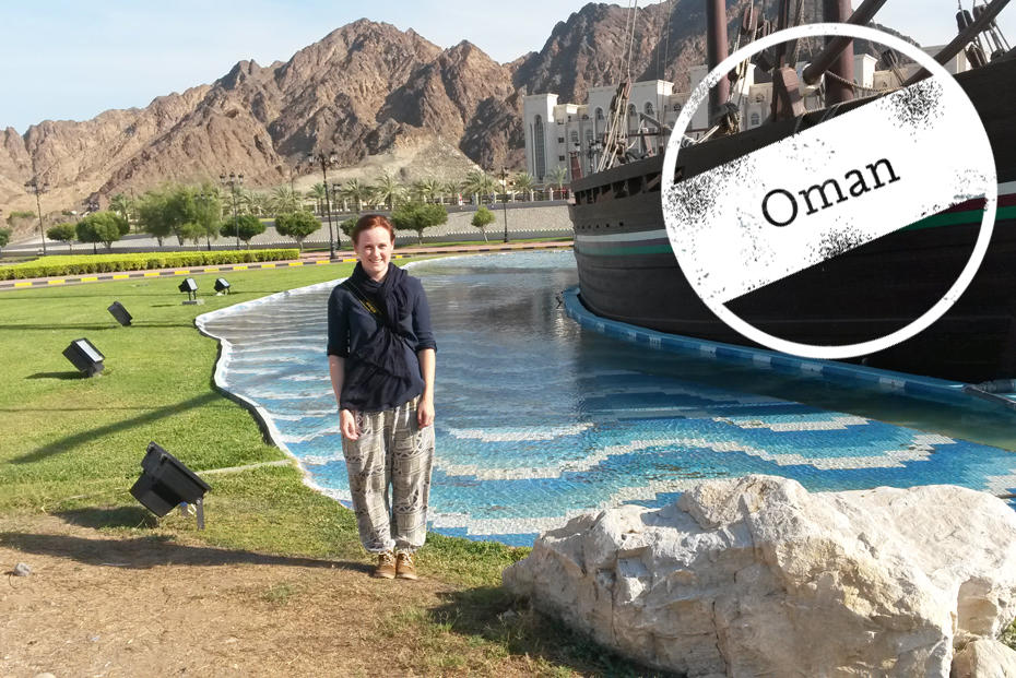Vieles ist anders als erwartet und vor allem anders als zu Hause - Salome Bader ist schon nach wenigen Tagen verzaubert – von den freundlichen Menschen in Oman und der eindrucksvollen Landschaft.