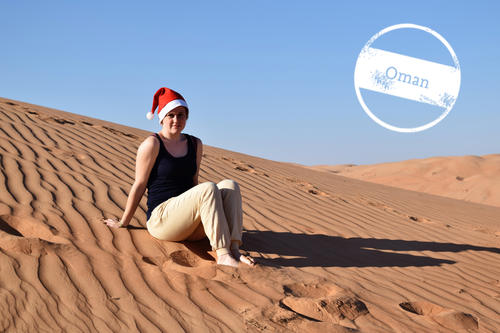 Auch die Kopfbedeckung hat letzten Endes nicht geholfen: Bei Salome Bader kam bei 30 Grad im Schatten keine Weihnachtsstimmung auf.