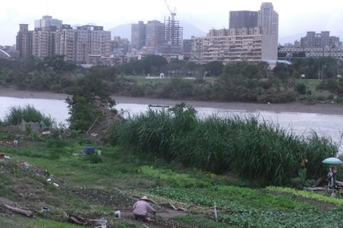 Die Wege entlang des Tamsui-Flusses sind beliebte Ausflugsziele.