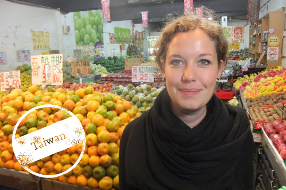 Haufenweise Obst: Für die Vegetarierin Nora Lessing perfekt. Manche Spezialität ist allerdings gewöhnungsbedürftig…