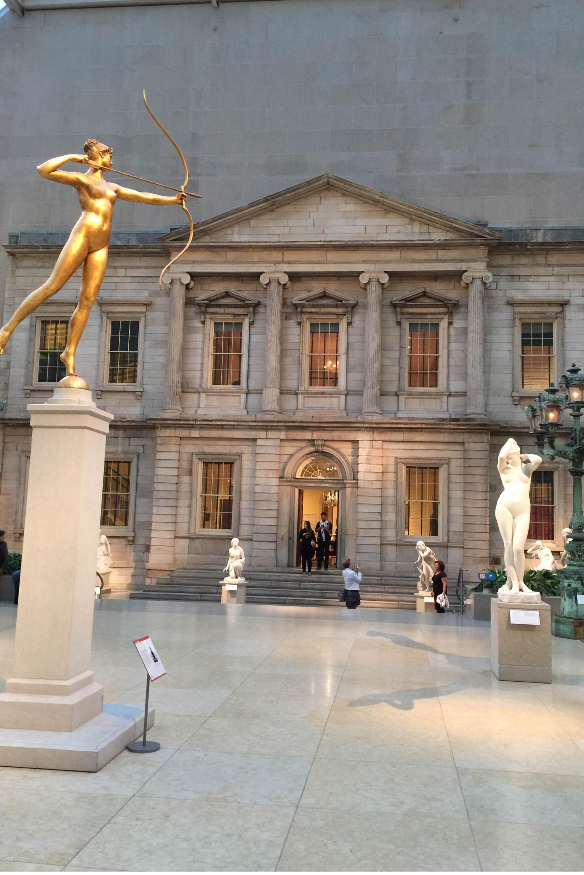 Im Metropolitan Museum of Art haben Columbia-University-Studenten freien Eintritt.