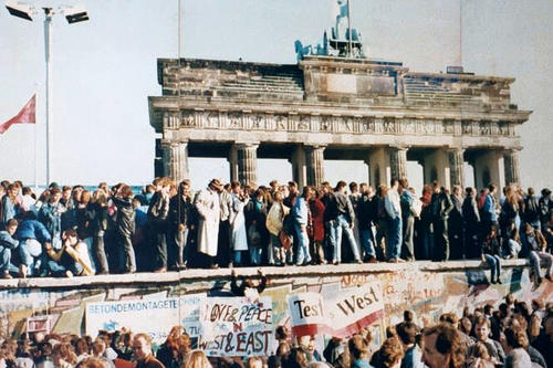 Ein historischer Tag: Am 9. November 1989 fiel in Berlin die Mauer.