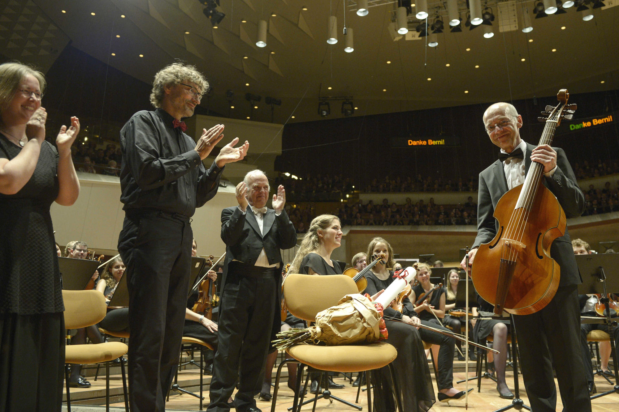 Danke sagen: Mehr als dreieinhalb Jahrzehnte hat Wyszynski die Finanzen des Collegium Musicum verwaltet, Noten für die Musiker vorbereitet, Konzertreisen organisiert und vieles mehr.