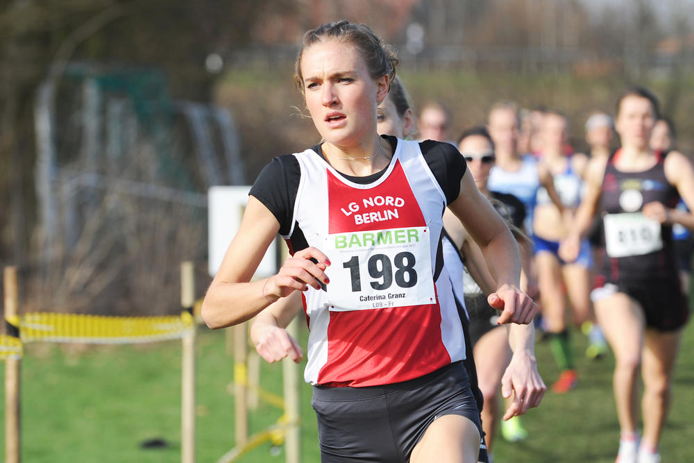 Bringt erfolgreich Sport und Studium unter einen Hut: Crossläuferin und Psychologiestudentin Caterina Granz.