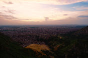 Blick auf Jaipur, nach meiner Erfahrung eine der saubersten Städte Indiens.