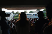 Ein besonderes Erlebnis: In Buniyadhipur, dem Heimatdorf meines Kommilitonen Mahesh, sprachen wir vor hunderten Menschen über Bildung.