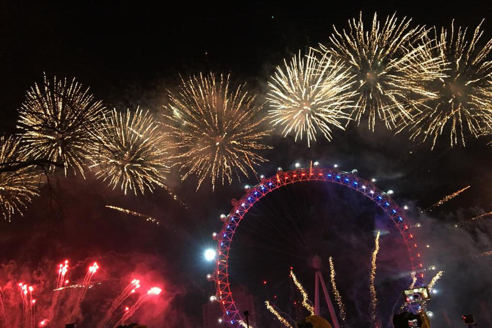 Silvester am Big Ben: Dieser Schnappschuss brachte ihr den Sieg beim Fotowettbewerb