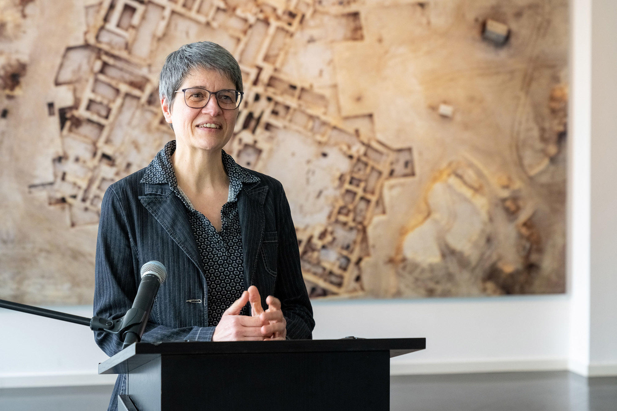 Dr. Corinna Tomberger bei ihrer Amtseinführung als zentrale Frauen- und Gleichstellungsbeauftragte an der Freien Universität Berlin.