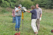 Soil samples can be used to draw conclusions about the past.