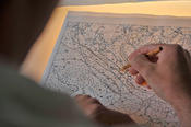 Hand-drawn weather maps are still essential.