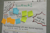 Does talking with other doctoral students benefit you and your research?