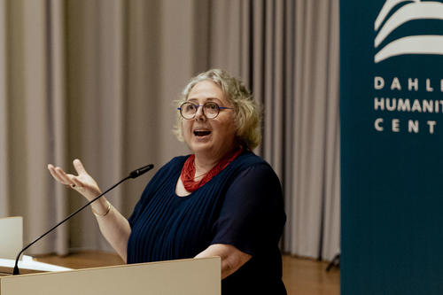 Rosi Braidotti, feminist philosopher and professor emerita of the University of Utrecht.