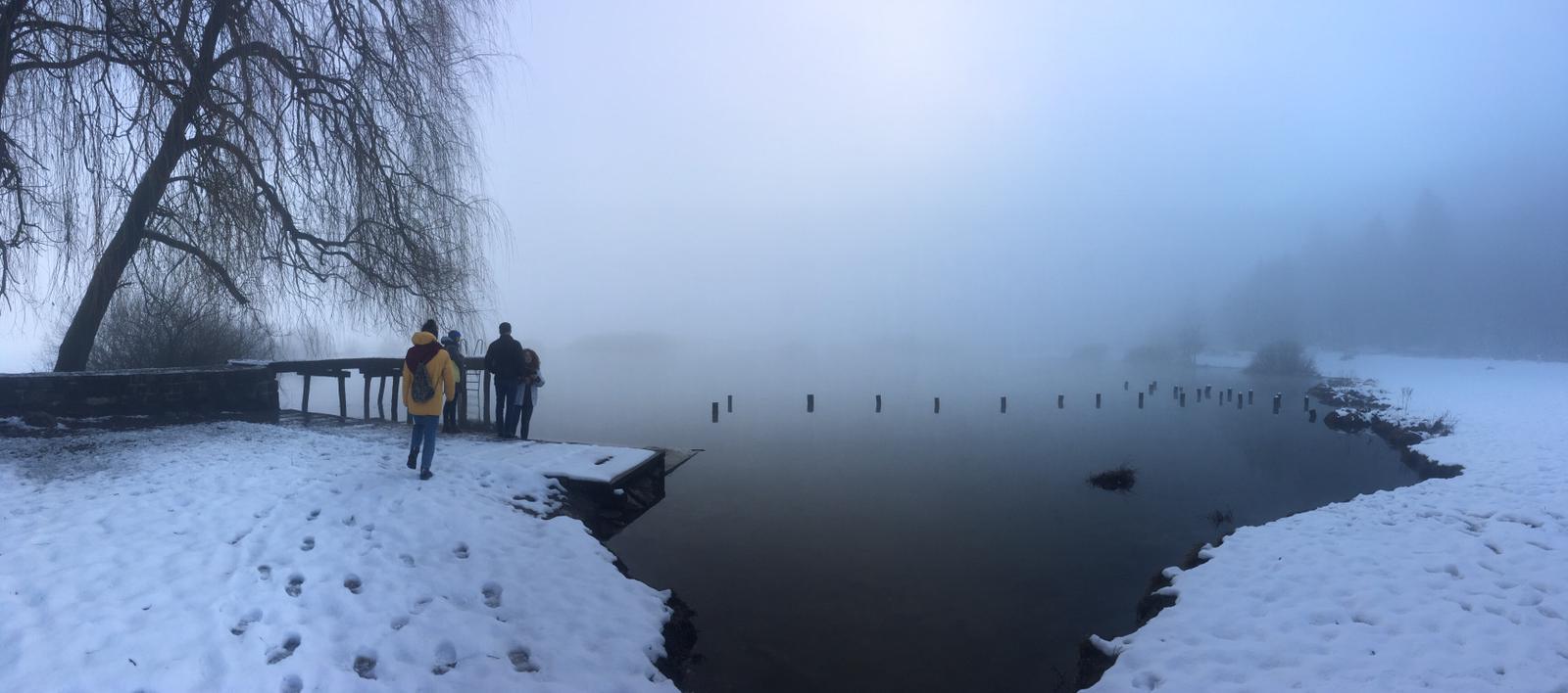 ... but also in the winter, it is a picturesque haven of peace.