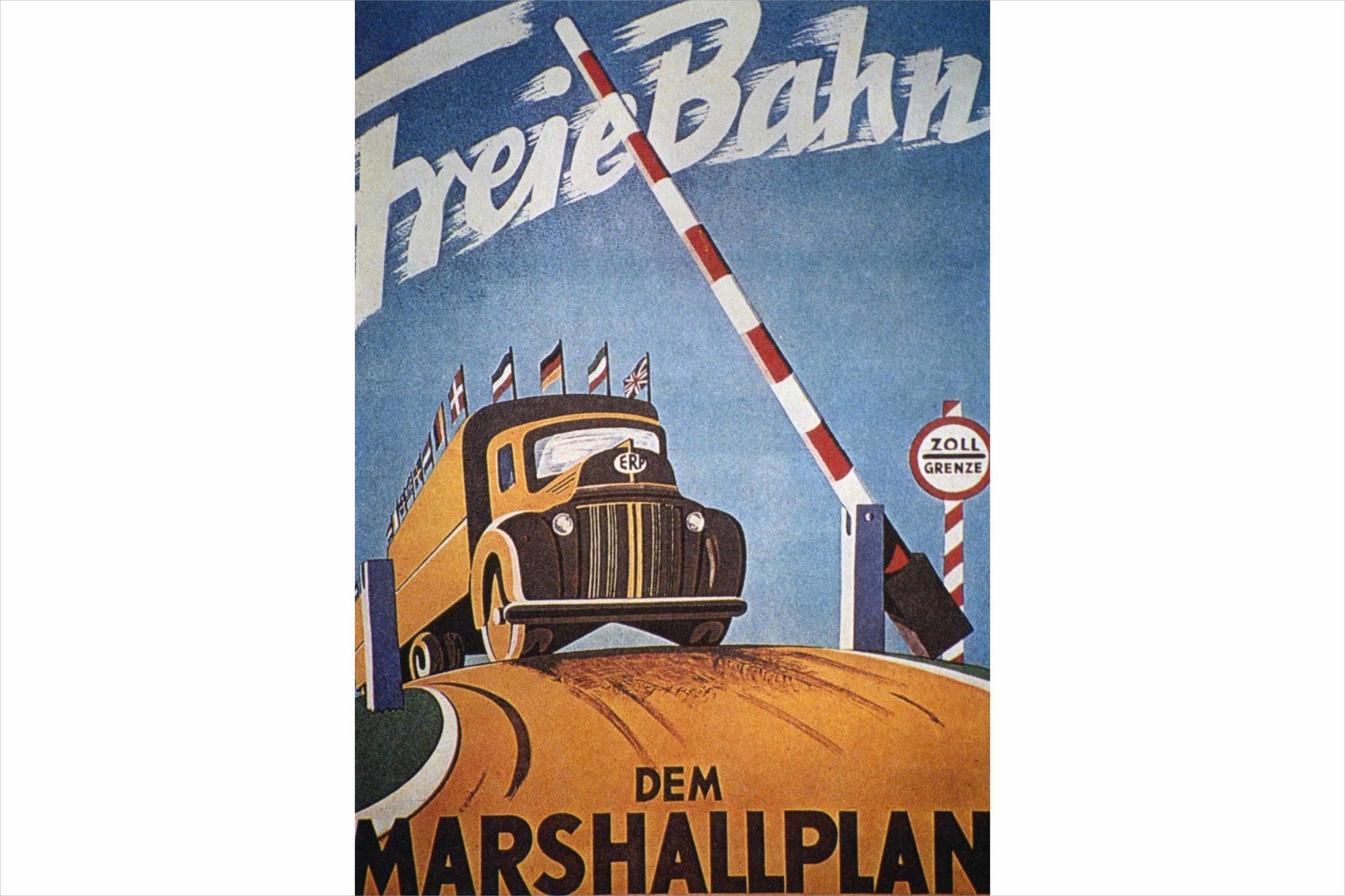 The public relations campaign in the European Recovery Program, popularly known as the Marshall Plan, was part of the US aid program to help rebuild Europe after World War II.