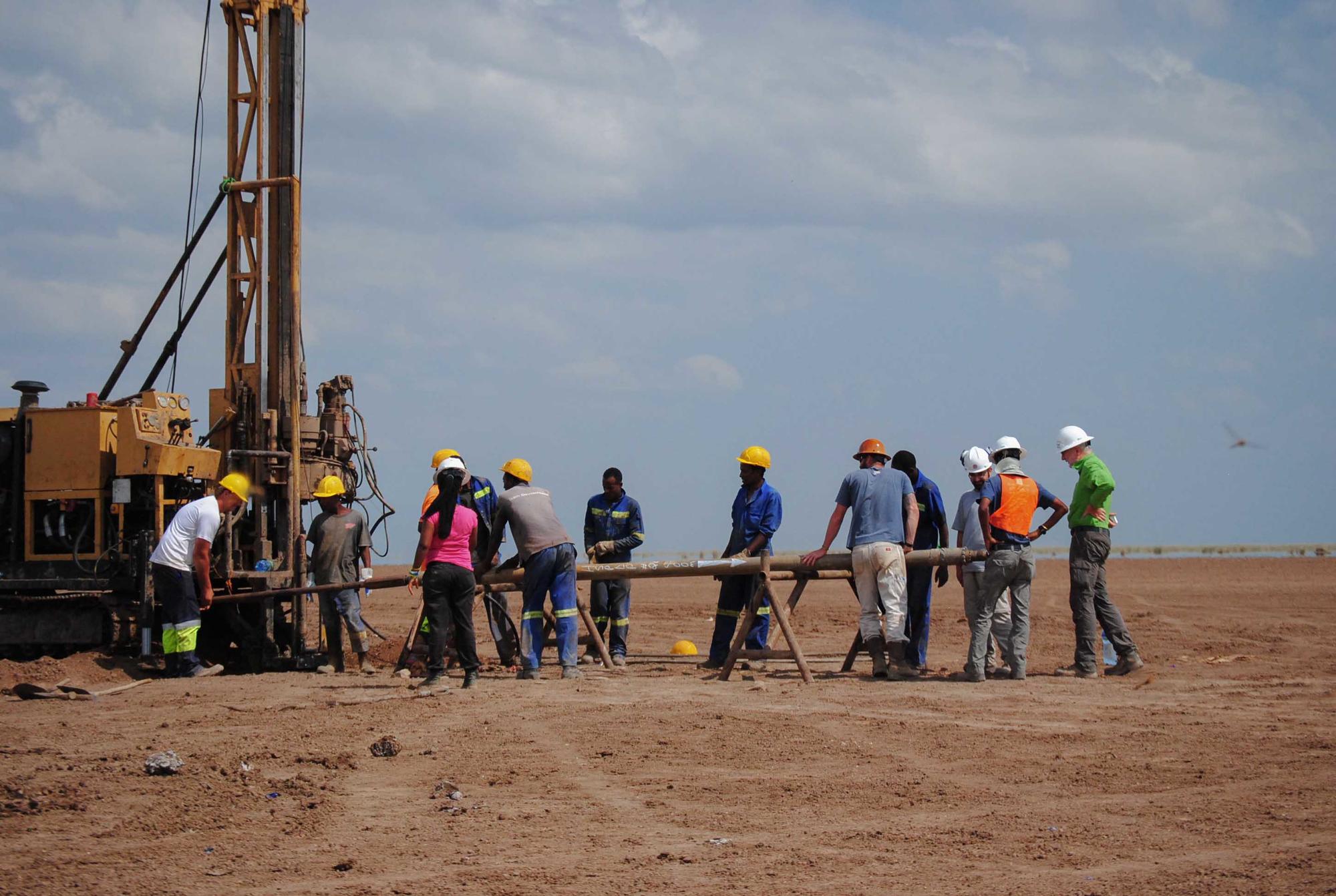 A sediment core taken from a lake in Ethiopia contains 600,000 years of climate history.