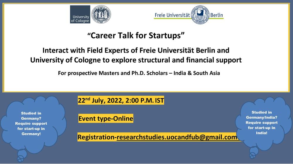 Career Talk for Startups