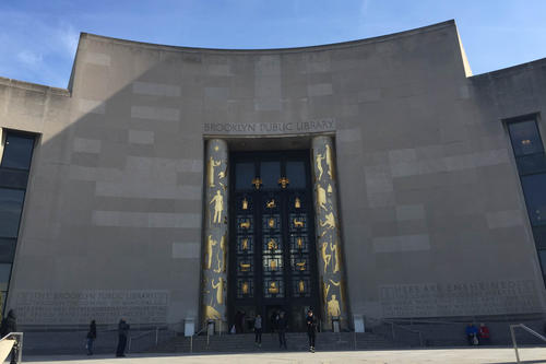 The Brooklyn Public Library, which opened in 1896, is the fifth largest public library in the United States.