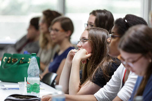 Following the event, participants had a chance to engage in personal conversation, continuing the discussion of the many questions the event itself had not answered.