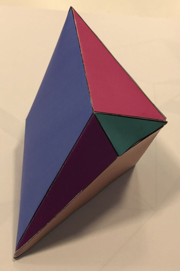 Colored polyhedron
