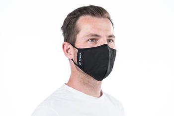 Man with face mask