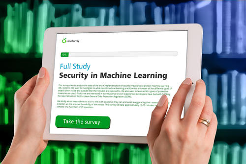 How secure are machine learning processes? Participants are still needed for a groundbreaking study in order to answer this topical question.